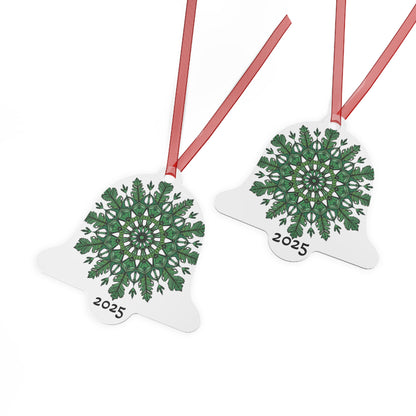 2025 Green Mandala Bell Metal Ornament — Just Gigi IFYKYK