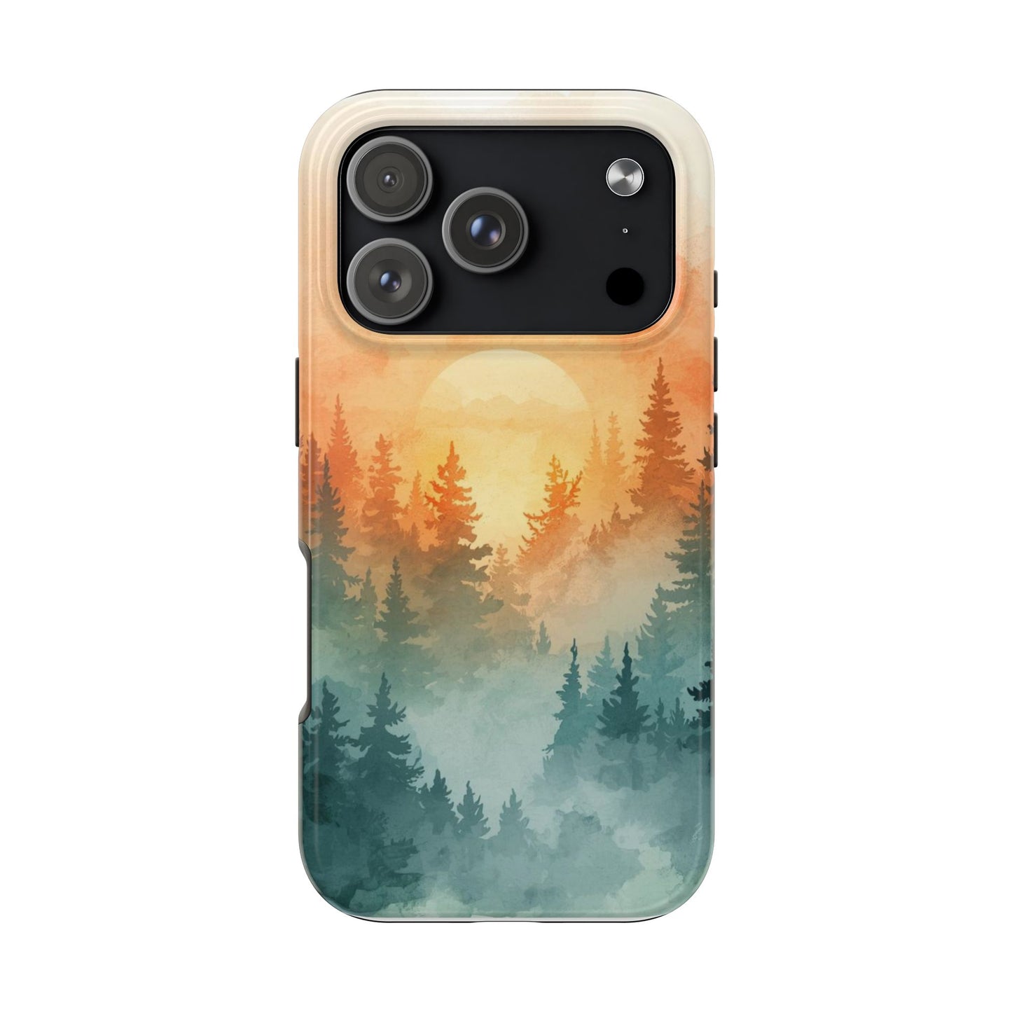 Sunset Forest Mist Tough Phone Case -Just Gigi IFYKYK