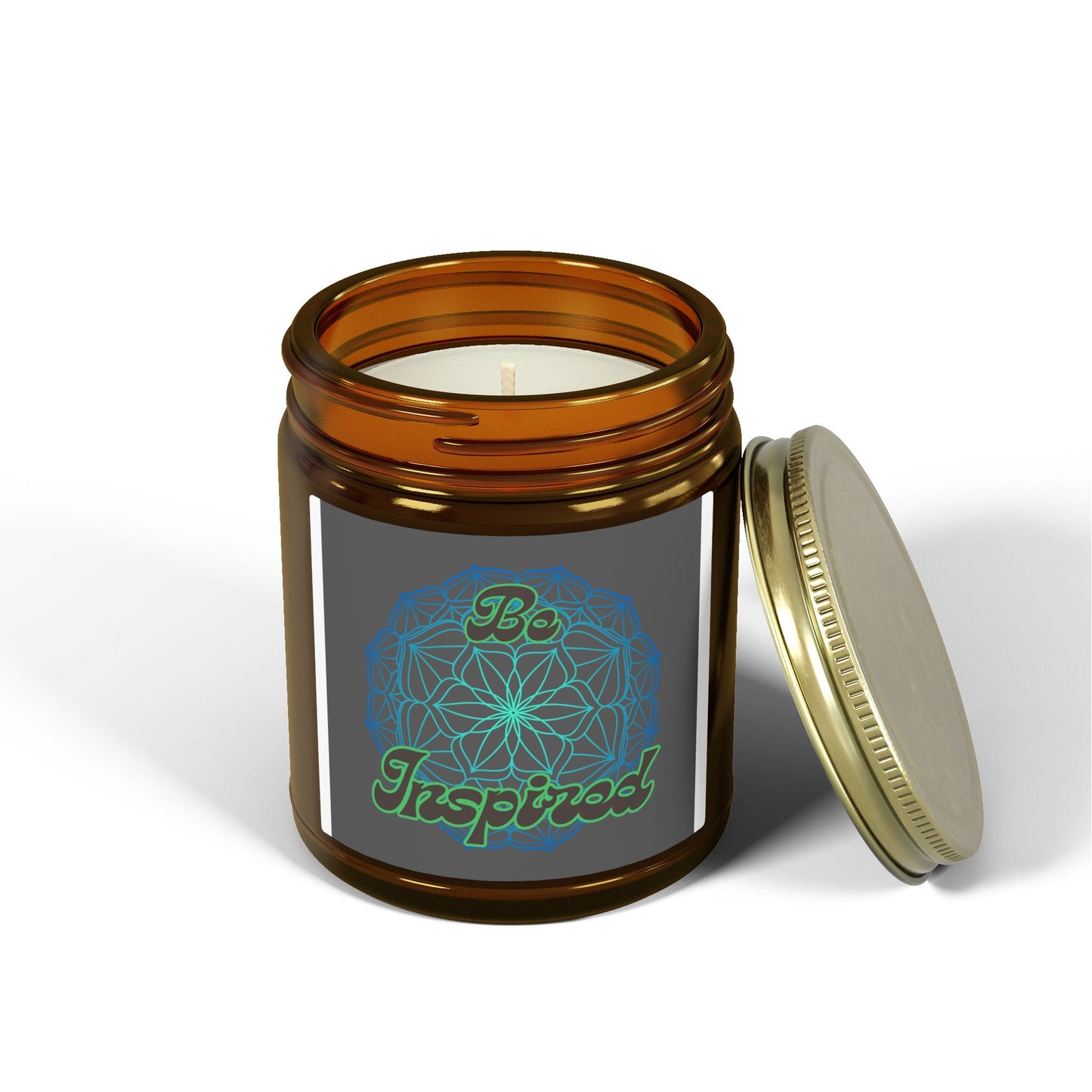 Be Inspired Coconut Apricot  Wax Jar Candle (4oz/9oz) Just Gigi IFYKYK