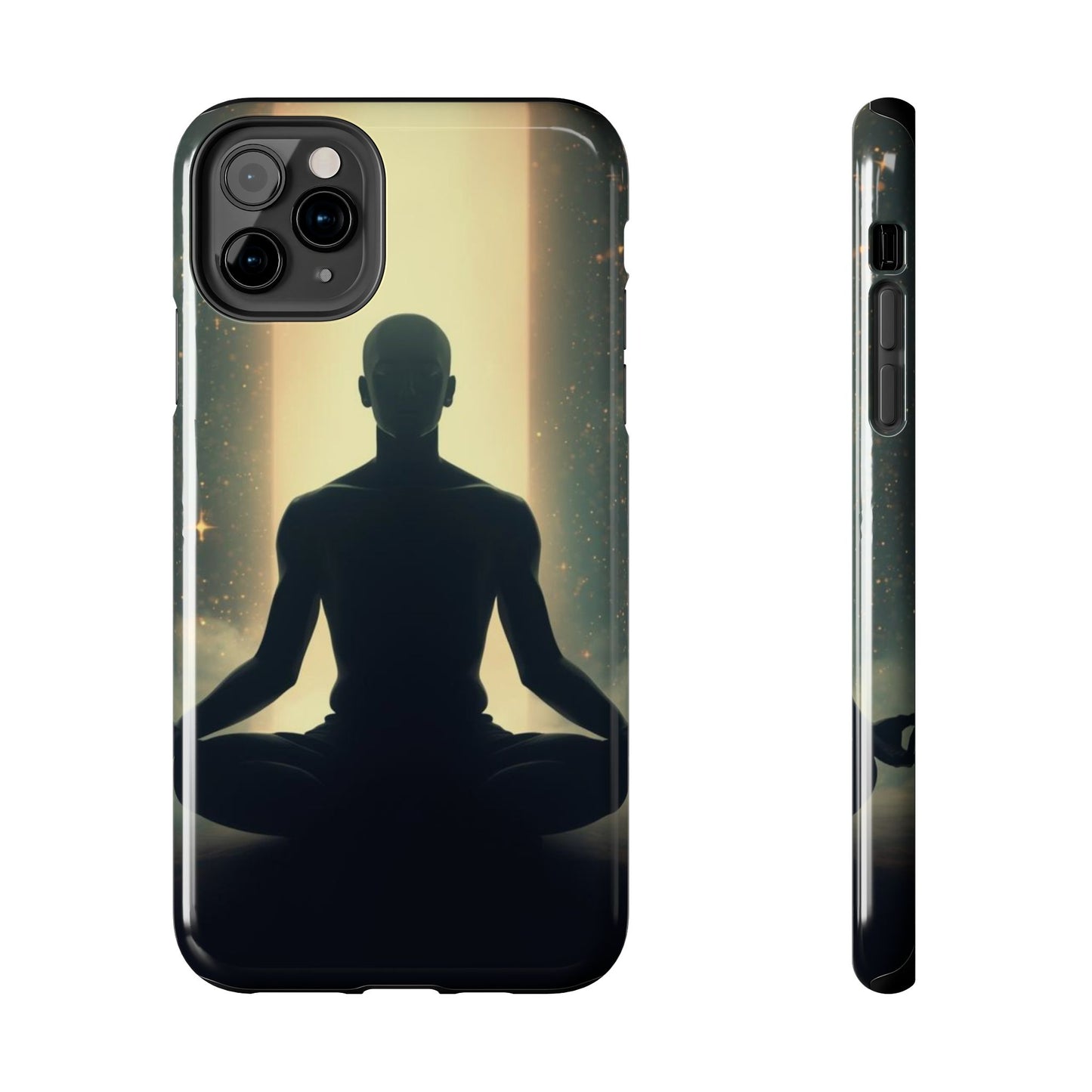 Enlightening Meditation Tough Phone Case - Just Gigi IFYKYK