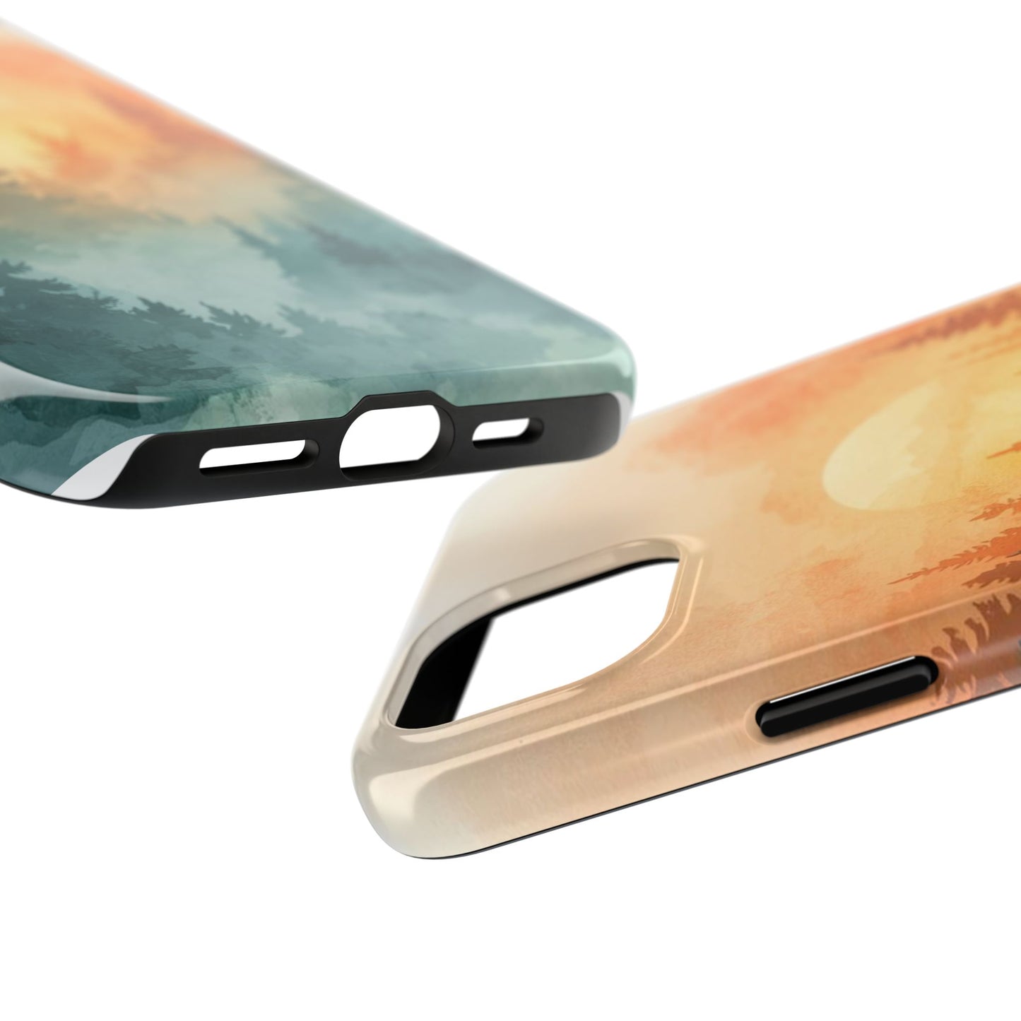 Sunset Forest Mist Tough Phone Case -Just Gigi IFYKYK