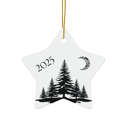 2025 Filigree Moon Ceramic Star Ornament – Just Gigi IFYKYK