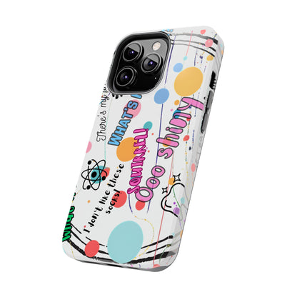 ADHD out loud Tough Phone Case by Just Gigi IFYKYK