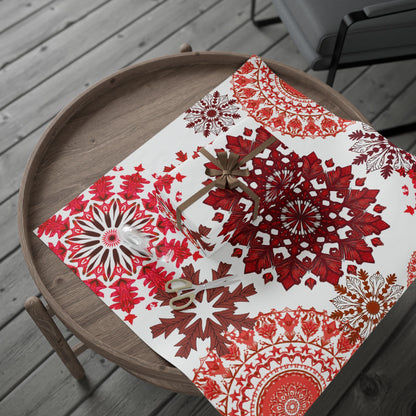 Retro Red Designer Wrapping Paper Roll — Just Gigi IFYKYK