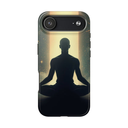 Enlightening Meditation Tough Phone Case - Just Gigi IFYKYK