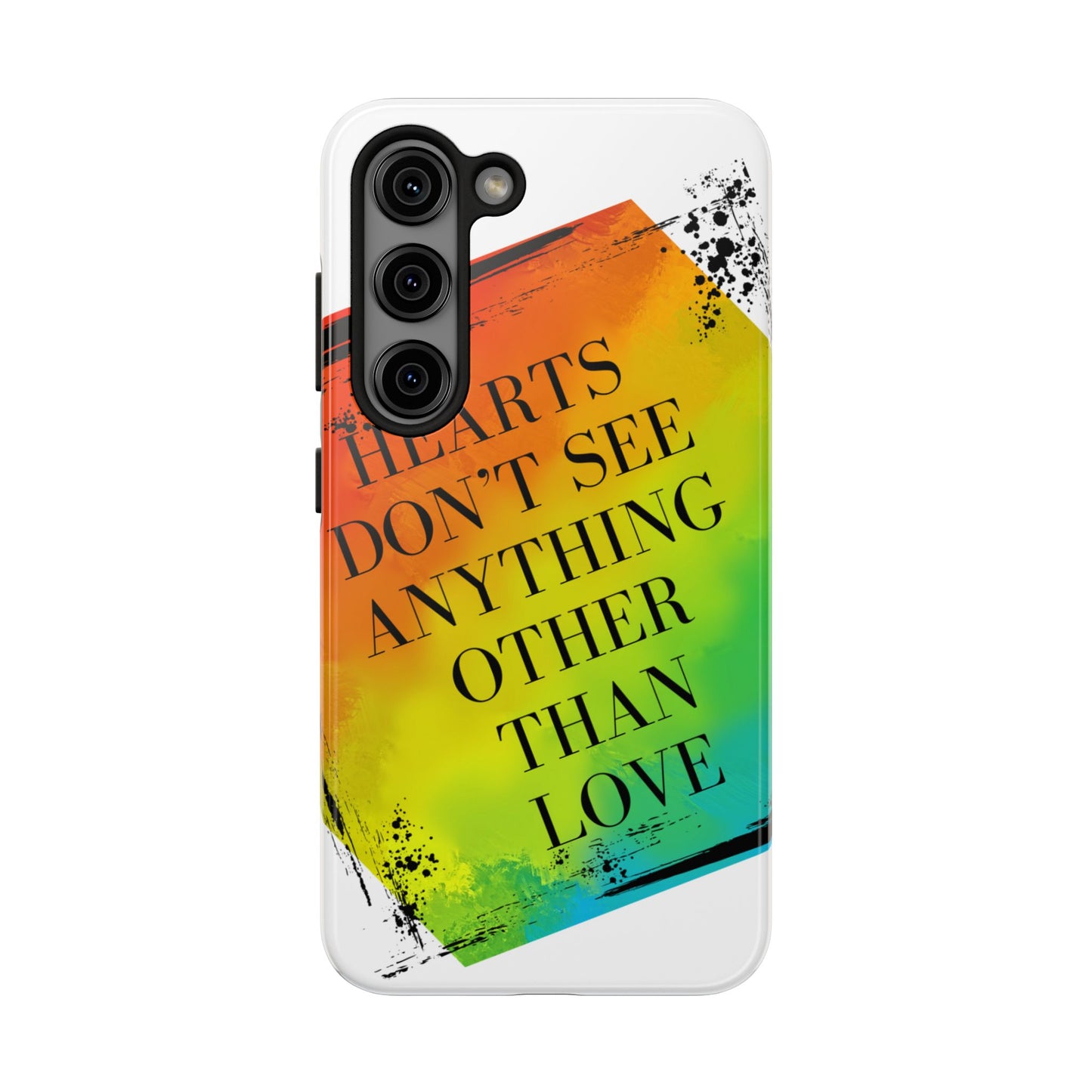 Hearts don't see anything other than love Tough Phone Cases Just Gigi IFYKYK