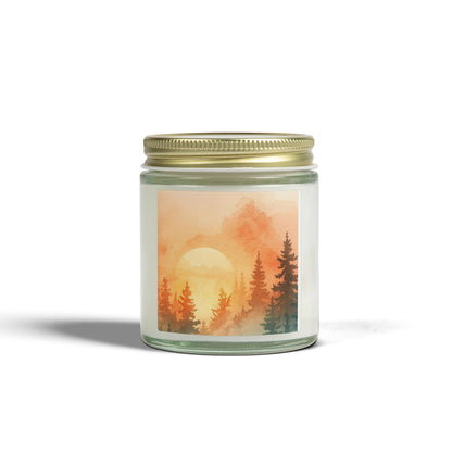 Sunset Forest Coconut Apricot Wax Candle - Just Gigi IFYKYK