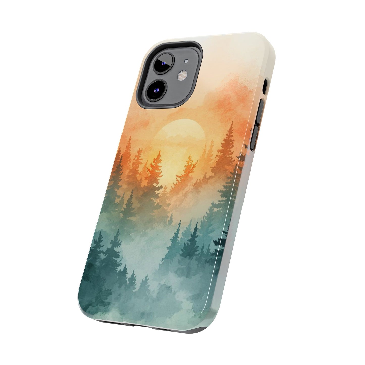 Sunset Forest Mist Tough Phone Case -Just Gigi IFYKYK