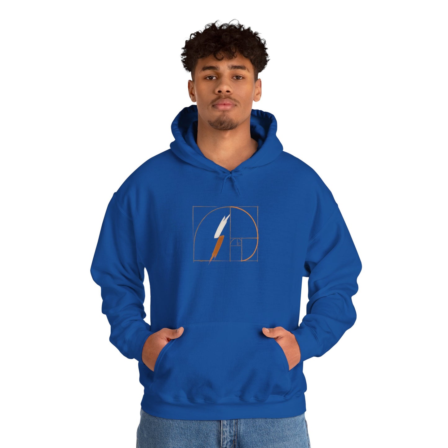 ONWARD Hoodie —Fibonacci Spiral Minimal Design