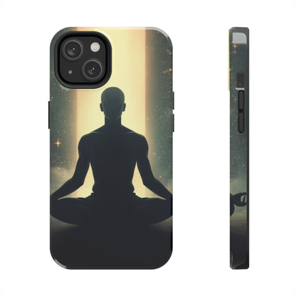 Enlightening Meditation Tough Phone Case - Just Gigi IFYKYK