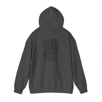 Resistance Hoodie — Vintage Flag Graphic Hooded Sweatshirt (Est. 1776)