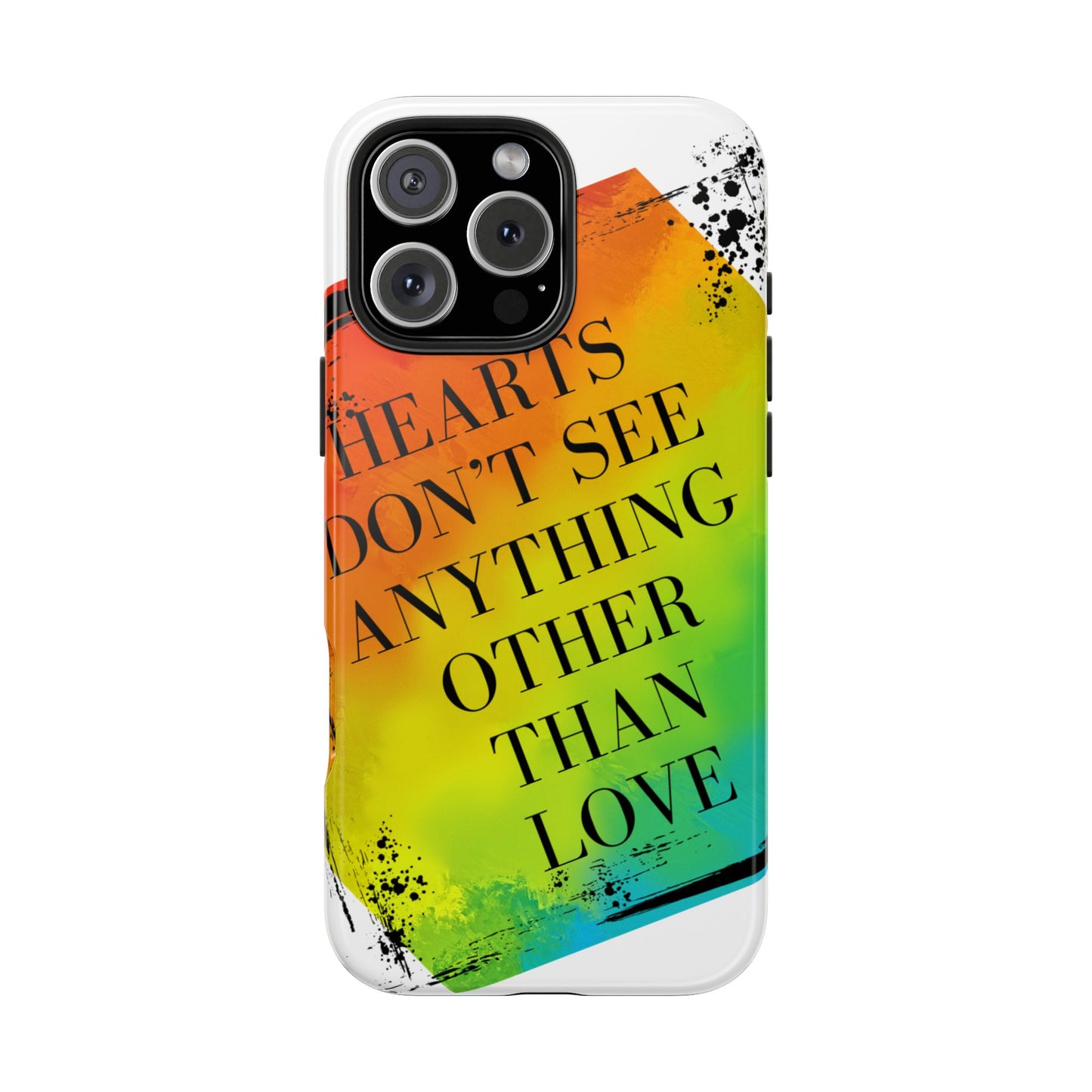 Hearts don't see anything other than love Tough Phone Cases Just Gigi IFYKYK