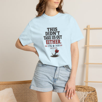 Lawn Dart Patriotic Graphic T-Shirt — 250th Anniversary 1776–2026