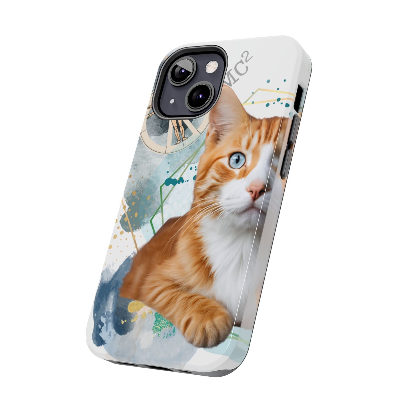 E=MC2 Cat Tough Phone Cases