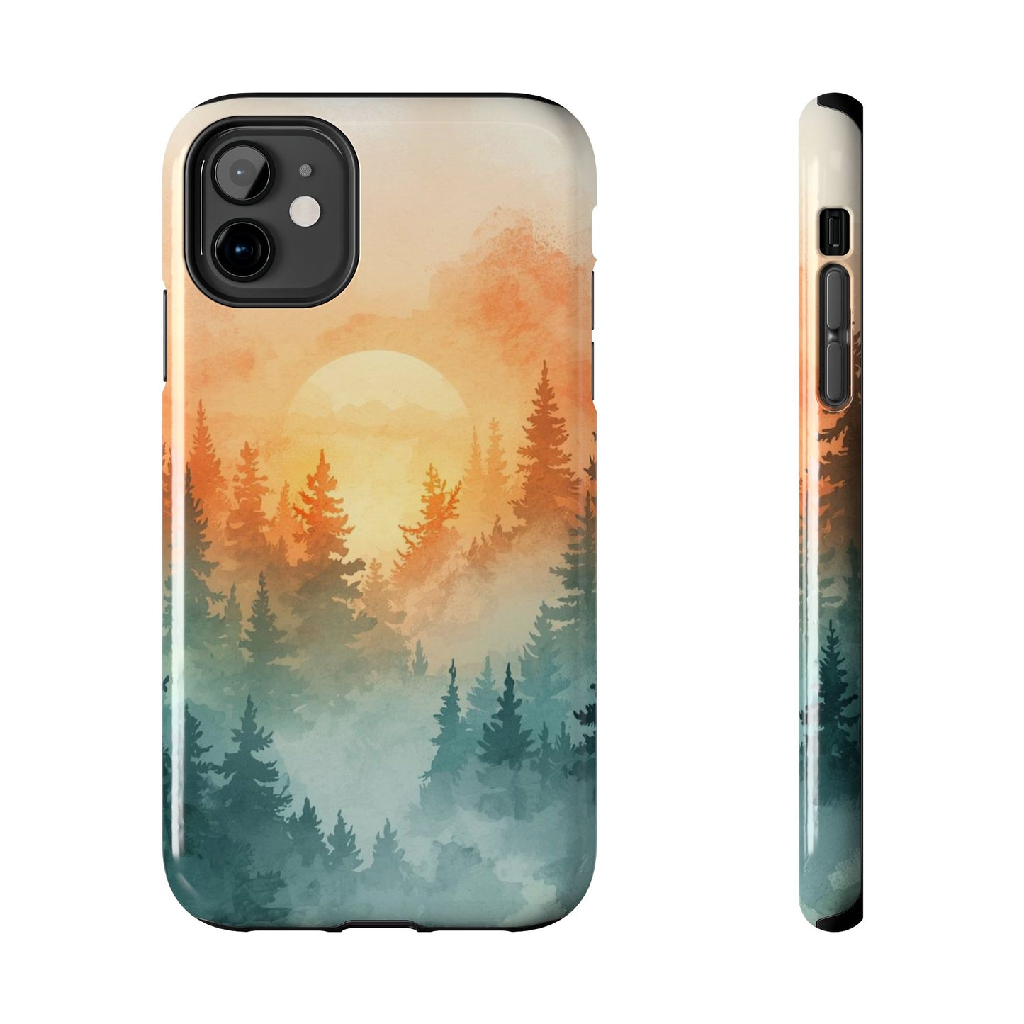 Sunset Forest Mist Tough Phone Case -Just Gigi IFYKYK
