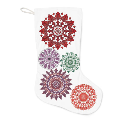 Kaleidoscope Mandala Snowflake Stocking — Just Gigi IFYKYK