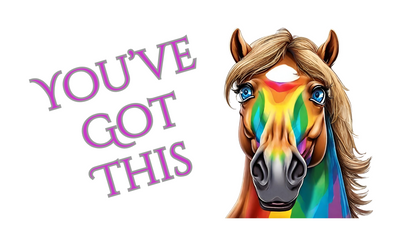 Elegant Horse Design 20oz Tumbler Just Gigi IFYKYK