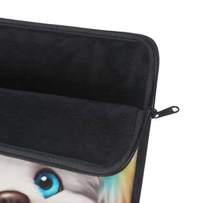 Peek a boo Doggo Laptop Sleeve Just Gigi IFYKYK