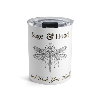Sage & Hood Dragonfly Tumbler - 10oz tumbler Just Gigi IFYKYK