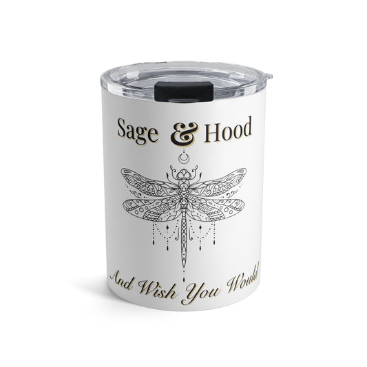 Sage & Hood Dragonfly Tumbler - 10oz tumbler Just Gigi IFYKYK