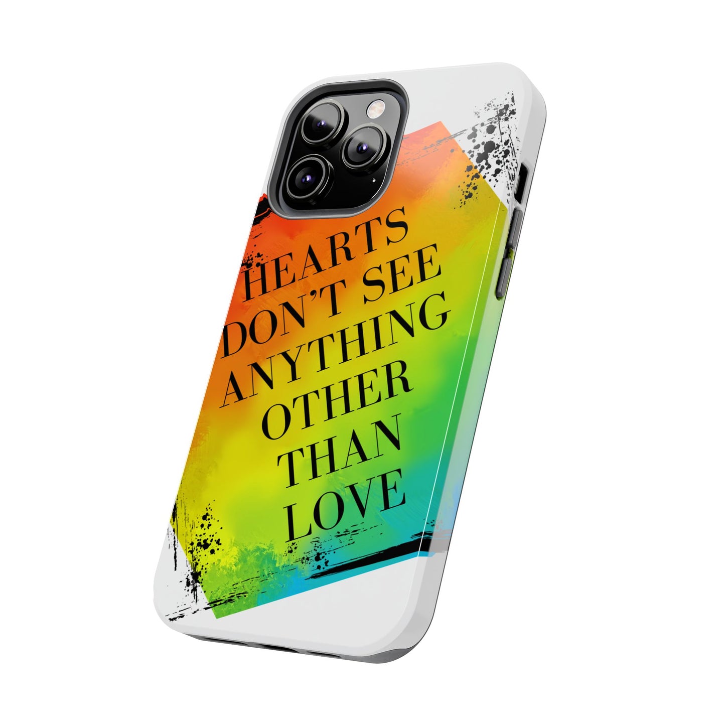 Hearts don't see anything other than love Tough Phone Cases Just Gigi IFYKYK