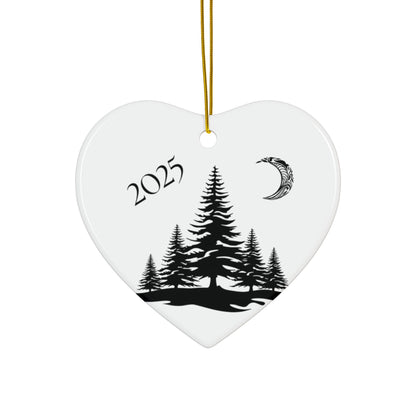2025 Ceramic Heart-keepsake Ornament - Just Gigi IFYKYK