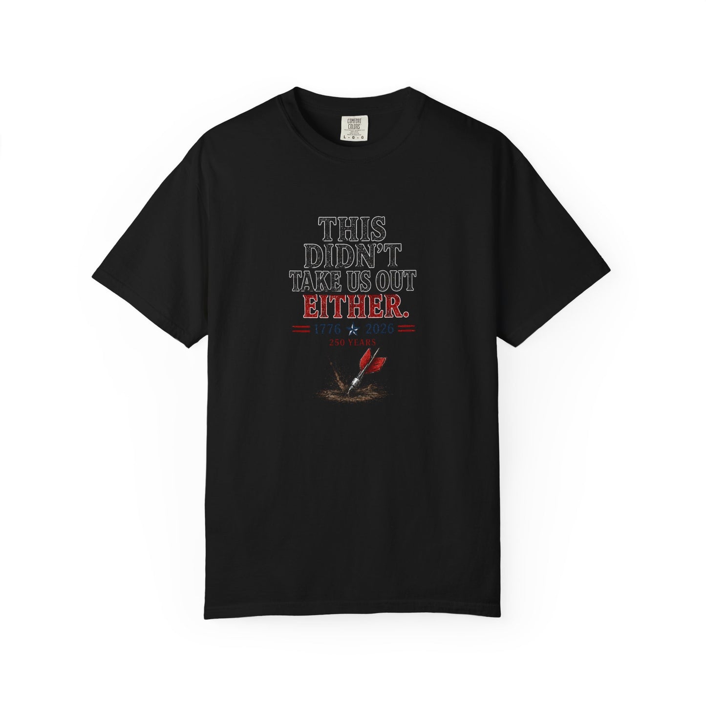 Lawn Dart Patriotic Graphic T-Shirt — 250th Anniversary 1776–2026