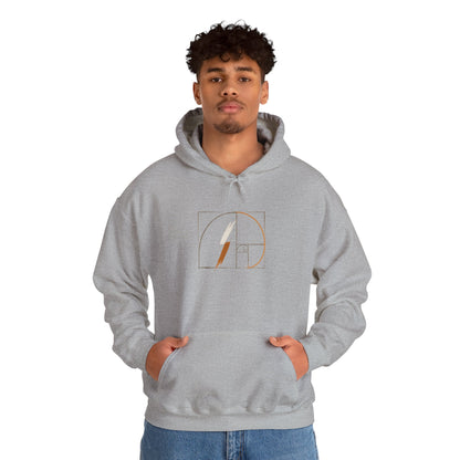 ONWARD Hoodie —Fibonacci Spiral Minimal Design