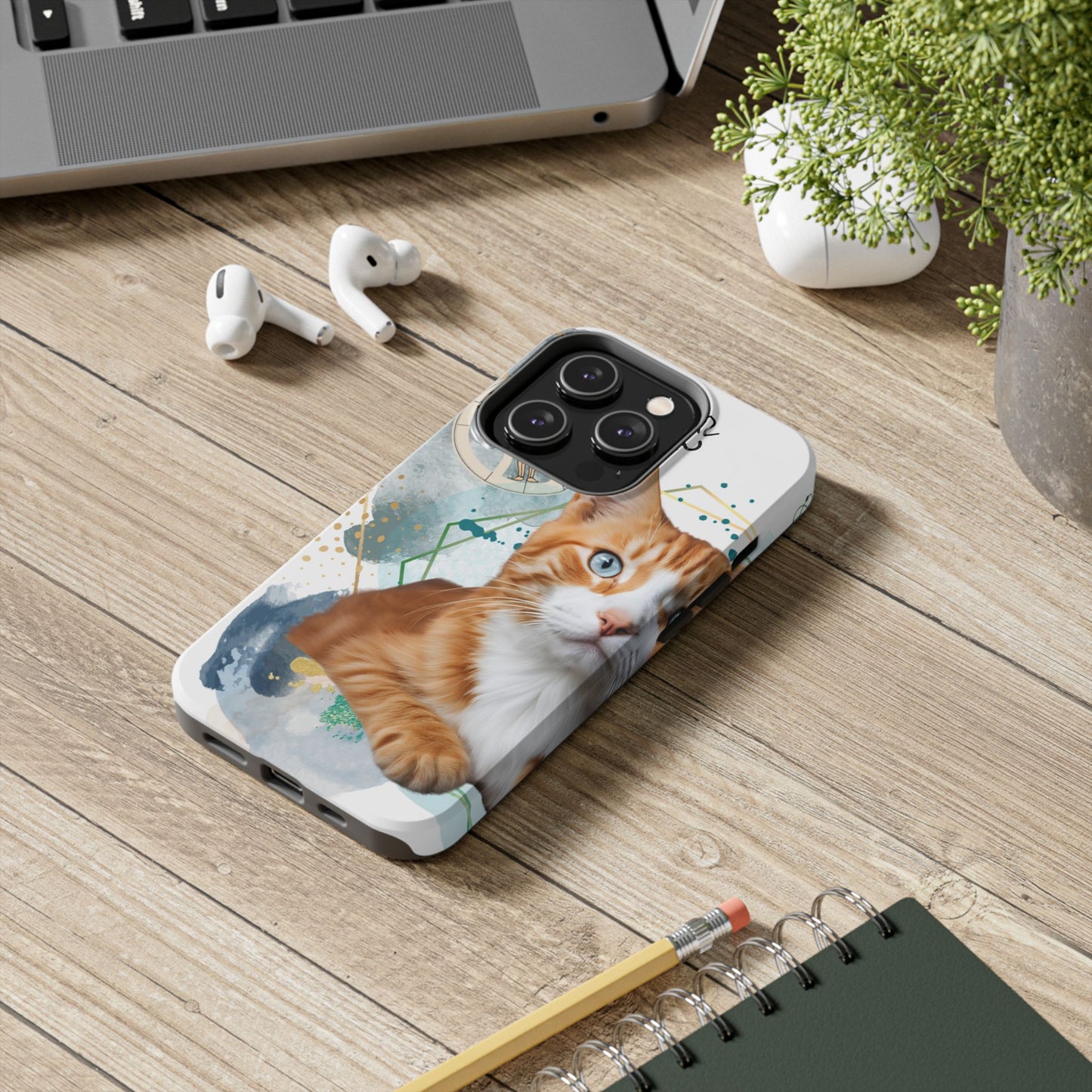 E=MC2 Cat Tough Phone Cases