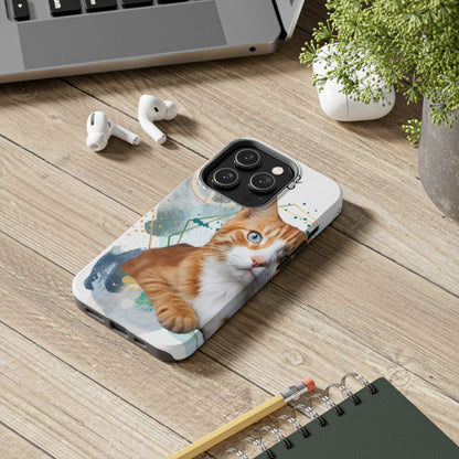 E=MC2 Cat Tough Phone Cases