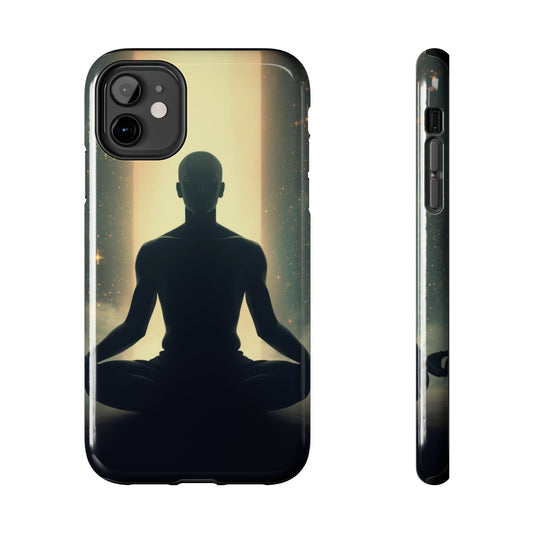 Enlightening Meditation Tough Phone Case - Just Gigi IFYKYK