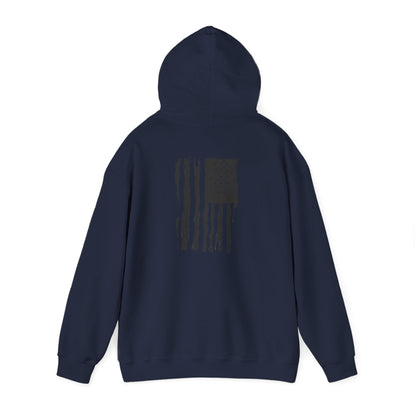 Resistance Hoodie — Vintage Flag Graphic Hooded Sweatshirt (Est. 1776)