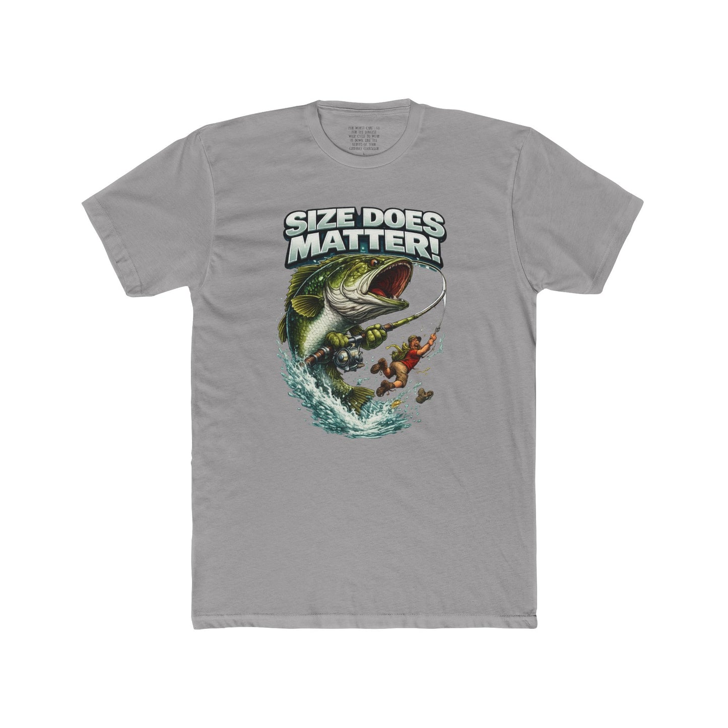Size Does Matter!' Big Bass Graphic Tee - EDRL By Just Gigi IFYKYK