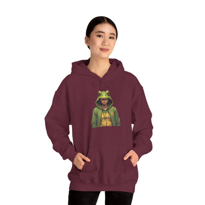 Frog Woman Graphic Hoodie – Unique Statement Streetwear  Just Gigi IFYKYK