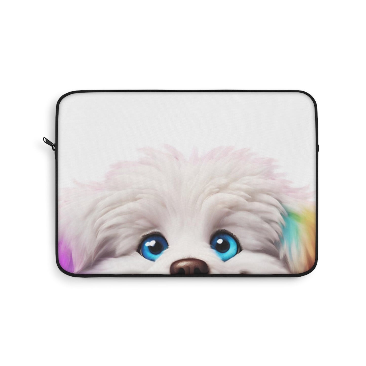Peek a boo Doggo Laptop Sleeve Just Gigi IFYKYK