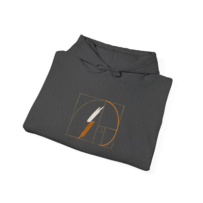 ONWARD Hoodie —Fibonacci Spiral Minimal Design
