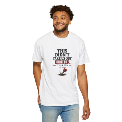 Lawn Dart Patriotic Graphic T-Shirt — 250th Anniversary 1776–2026