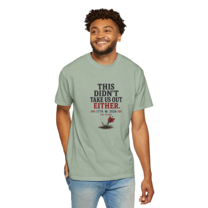 Lawn Dart Patriotic Graphic T-Shirt — 250th Anniversary 1776–2026