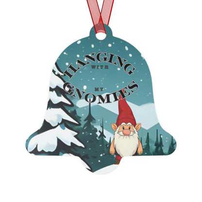 Hanging With My Gnomies Metal Ornament 2025 Keepsake