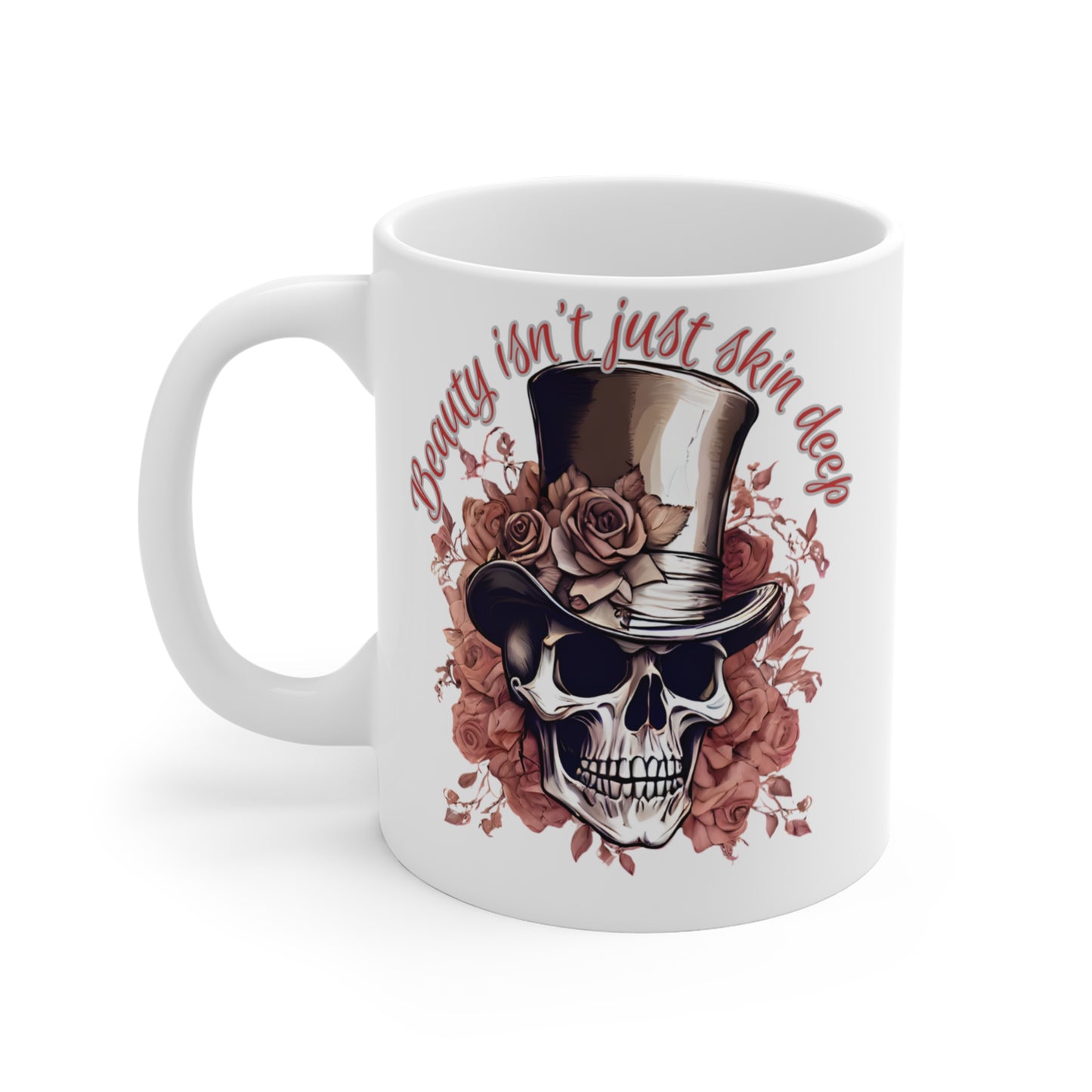Steampunk Floral Skull 11 Oz Mug Just Gigi IFYKYK
