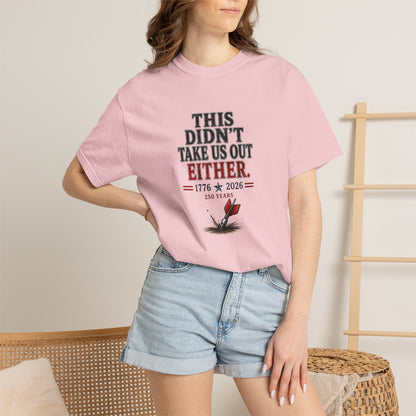 Lawn Dart Patriotic Graphic T-Shirt — 250th Anniversary 1776–2026
