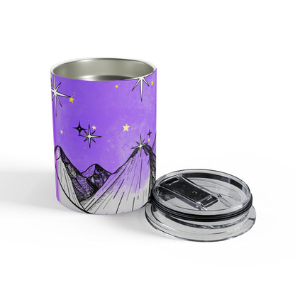 Purple Mountain's Majesty 10oz Tumbler Just Gig IFYKYK
