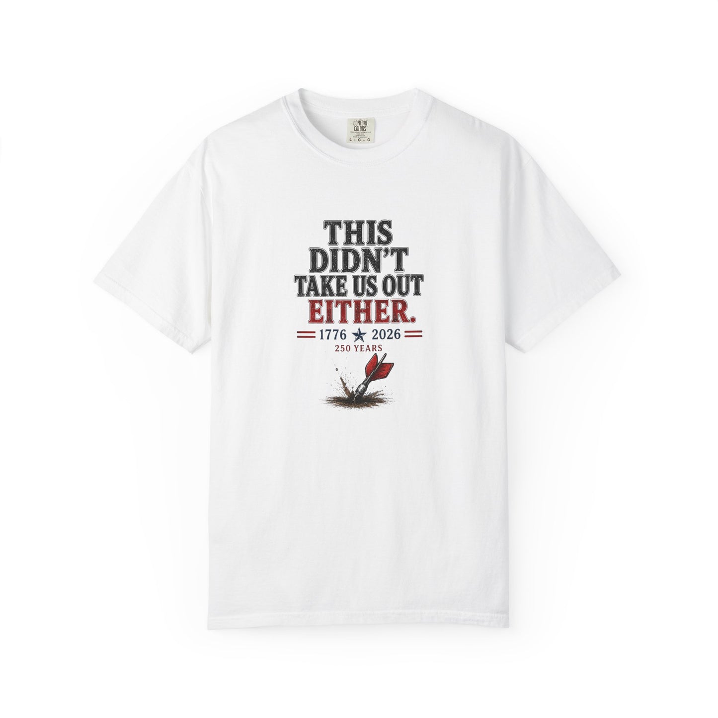 Lawn Dart Patriotic Graphic T-Shirt — 250th Anniversary 1776–2026