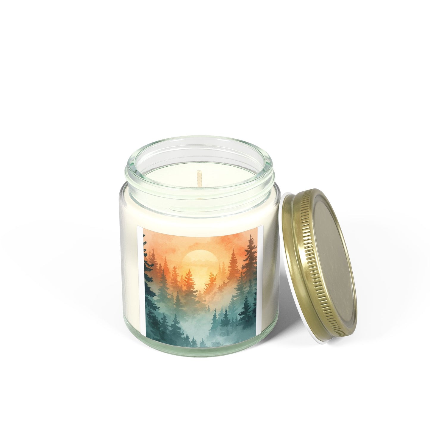 Sunrise Forest  Coconut Apricot Wax Candle (4oz or 9oz) Just Gigi IFYKYK