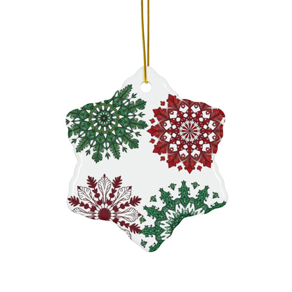 OG Red & Green Ceramic Ornaments  — Choose Your Shape - Just Gigi IFYKYK