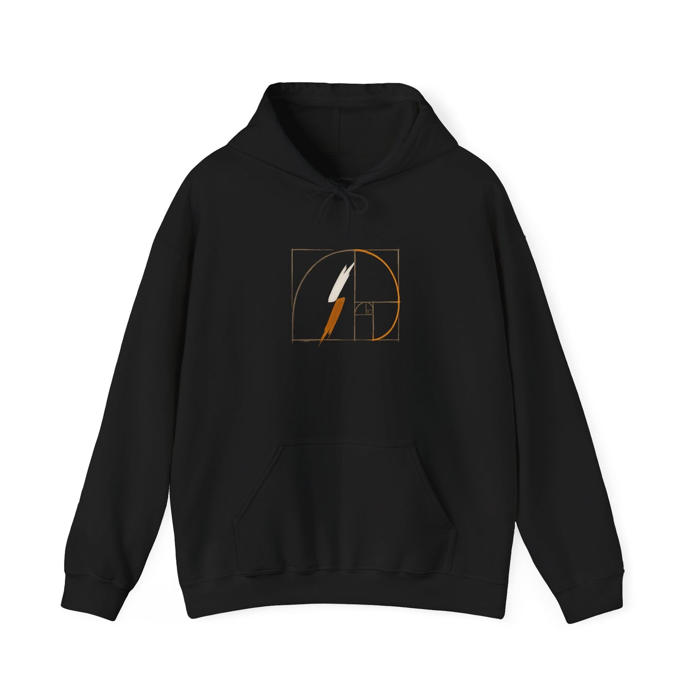 ONWARD Hoodie —Fibonacci Spiral Minimal Design