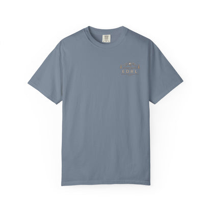EDRL Mountain Logo T‑Shirt — Minimal Outdoor Crewneck