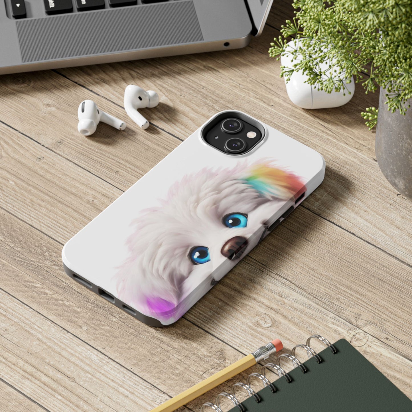 Peeking Doggo design Tough Phone Cases Just Gigi IFYKYK