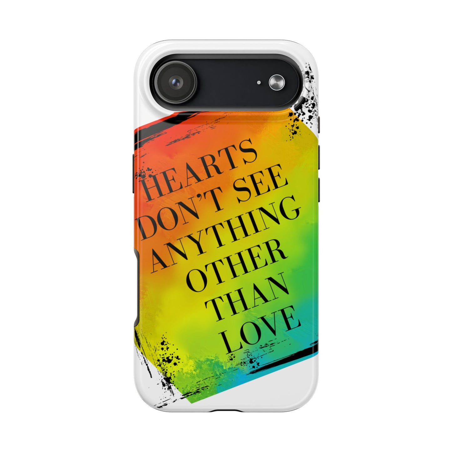 Hearts don't see anything other than love Tough Phone Cases Just Gigi IFYKYK