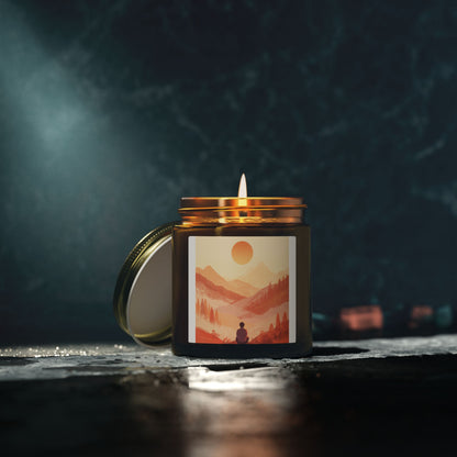 Warm Sunset Mountain Jar - Just Gigi IFYKYK